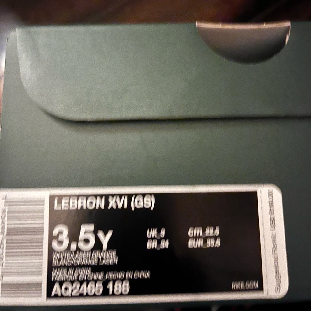 Lebron XVI boys sneakers - Picture 1 of 4